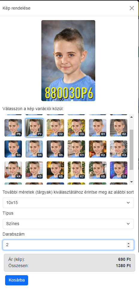 Háttér kiválasztása telefonon