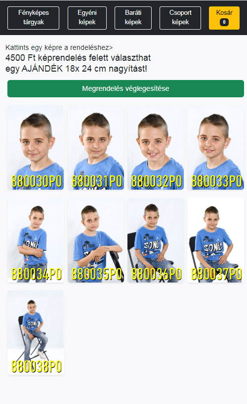 Kép kiválasztása